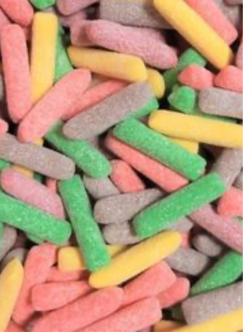 Hitschies acidulés assortis 100g