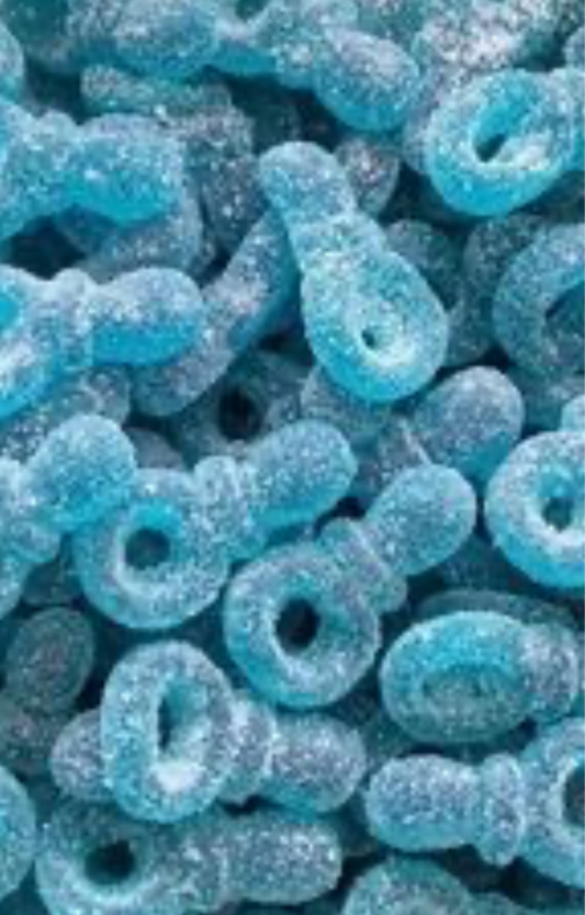 Tétines bleues FRAMBOISE 100g