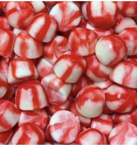 Bisous Twist rouges lisses 100g